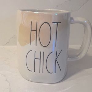 Rae Dunn iridescent Hot Chick mug